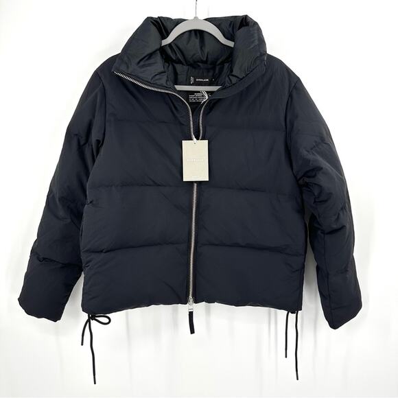 Everlane The Re:Down Puffer Bomber in black Size S - Picture 2 of 9